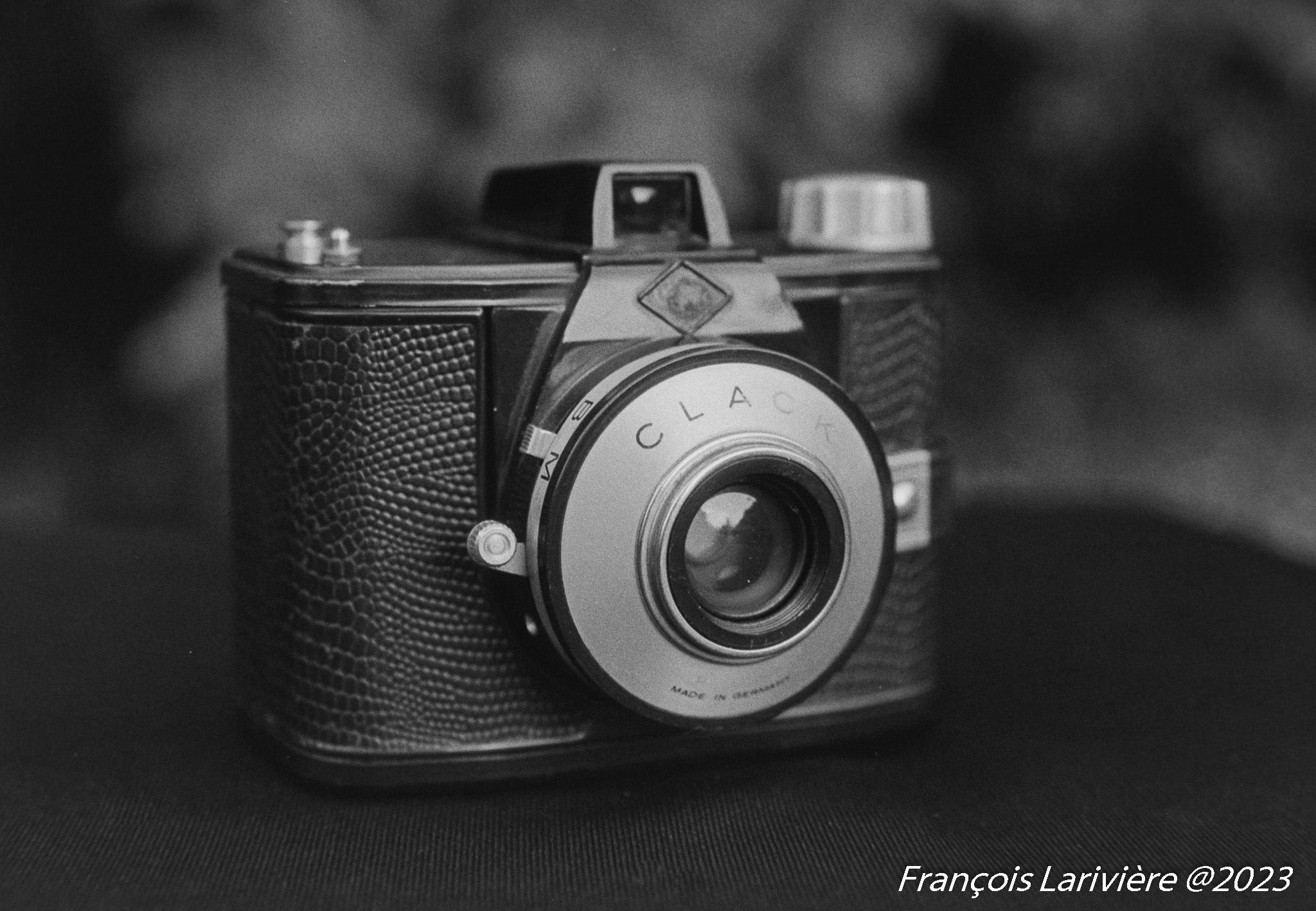 Vue de face Agfa Clack